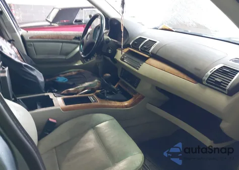 2002 BMW X5 4.4I из США, поврежденный, VIN 5UXFB33592LH35091